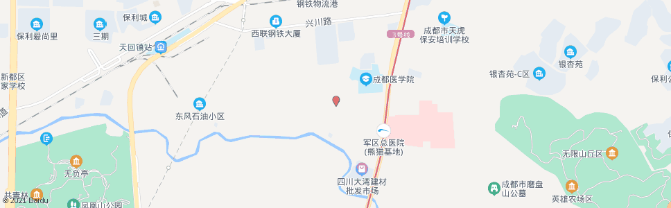 成都土门新村_公交站地图_成都公交_妙搜公交查询2025