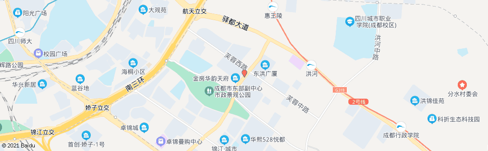 成都锦江大道芙蓉路口_公交站地图_成都公交_妙搜公交查询2024