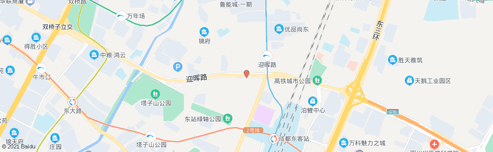 成都建材路口_公交站地图_成都公交_妙搜公交查询2024