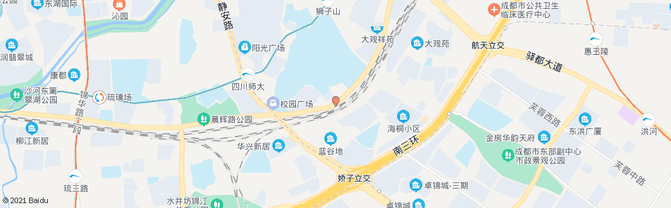 成都锦绣大道菱窠路口_公交站地图_成都公交_妙搜公交查询2024