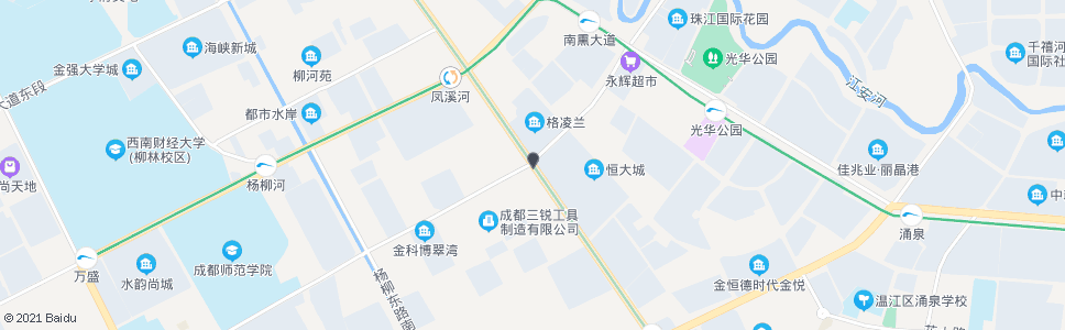 成都永兴路口_公交站地图_成都公交_妙搜公交查询2024