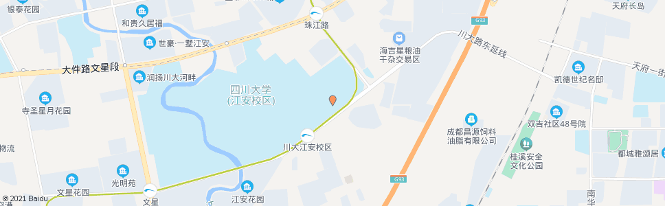 成都川大路黄河路口_公交站地图_成都公交_妙搜公交查询2024