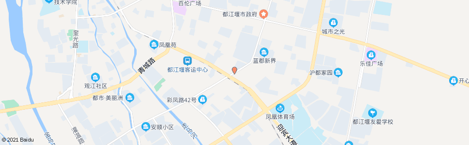 成都都江堰市检察院_公交站地图_成都公交_妙搜公交查询2024