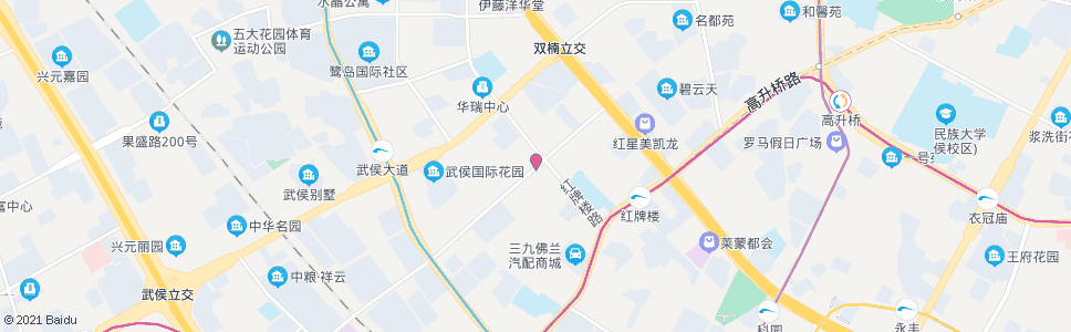 成都永顺路红牌楼路口_公交站地图_成都公交_妙搜公交查询2024