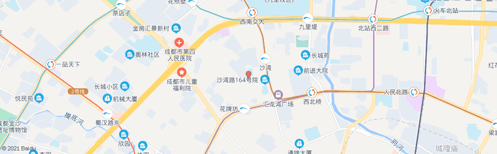 成都光荣北路_公交站地图_成都公交_妙搜公交查询2024