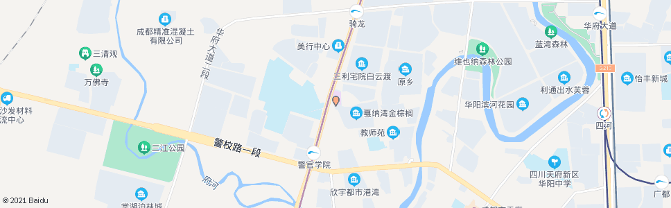 成都剑南大道协和下街口_公交站地图_成都公交_妙搜公交查询2024