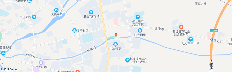 成都柏条河北路发展路口_公交站地图_成都公交_妙搜公交查询2024