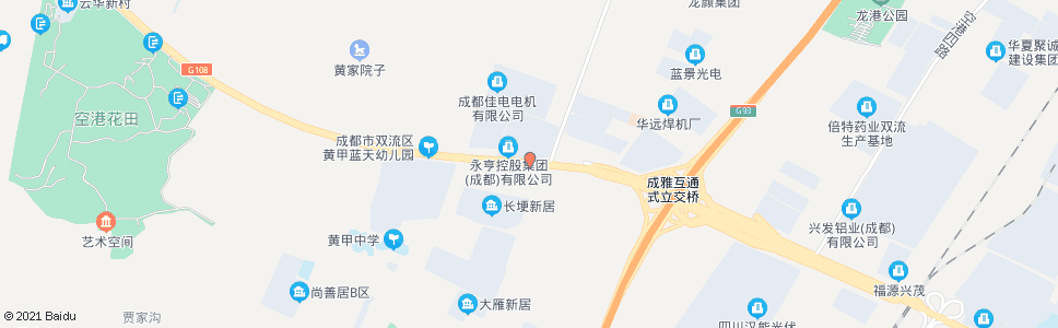 成都牧华路西航港大道口_公交站地图_成都公交_妙搜公交查询2024