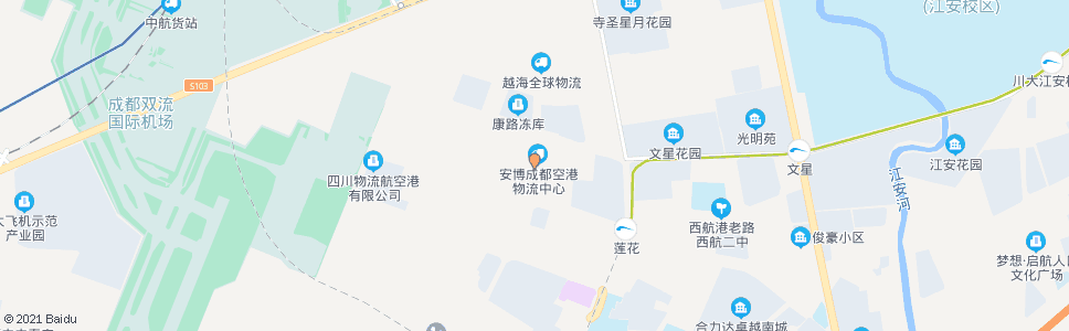 成都货运大道路口_公交站地图_成都公交_妙搜公交查询2024