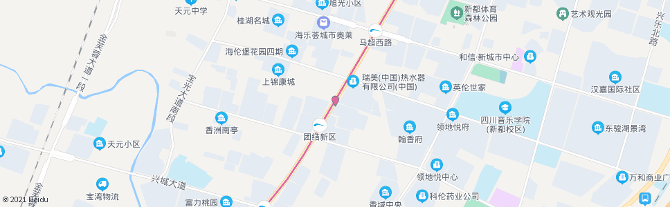 成都天缘路团结市场_公交站地图_成都公交_妙搜公交查询2024