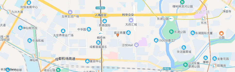 成都新希望路中_公交站地图_成都公交_妙搜公交查询2025