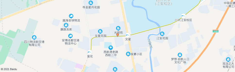 成都川大路长城路口_公交站地图_成都公交_妙搜公交查询2024