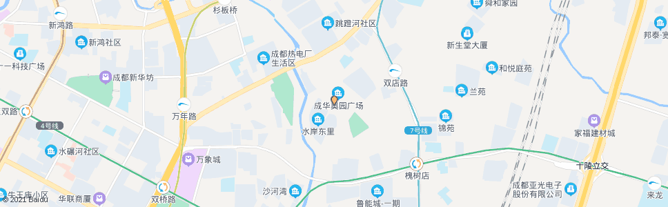 成都跳蹬河南路_公交站地图_成都公交_妙搜公交查询2024