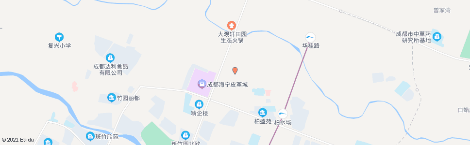 成都柏水村_公交站地图_成都公交_妙搜公交查询2024