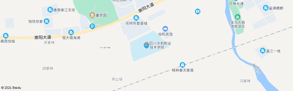 成都四川水利职业学院_公交站地图_成都公交_妙搜公交查询2025