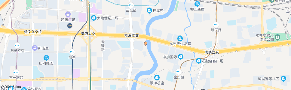 成都秀川路_公交站地图_成都公交_妙搜公交查询2024