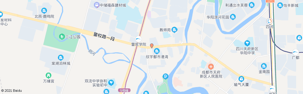 成都华阳大道锦江路口_公交站地图_成都公交_妙搜公交查询2024