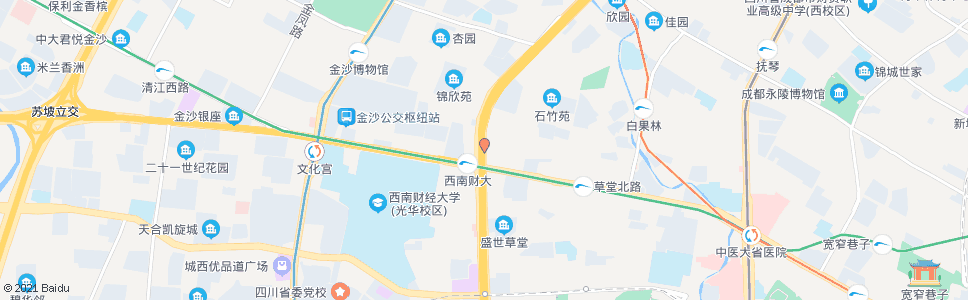 成都成飞大道成温路口_公交站地图_成都公交_妙搜公交查询2024