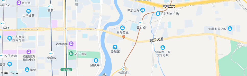 成都三色路永安路口_公交站地图_成都公交_妙搜公交查询2024