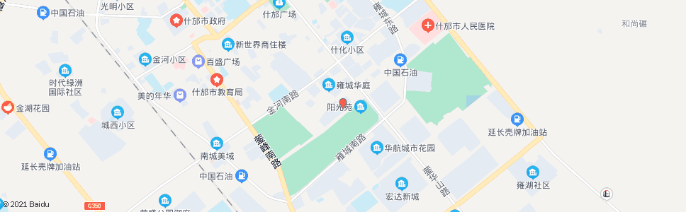 德阳银杏小区_公交站地图_德阳公交_妙搜公交查询2024