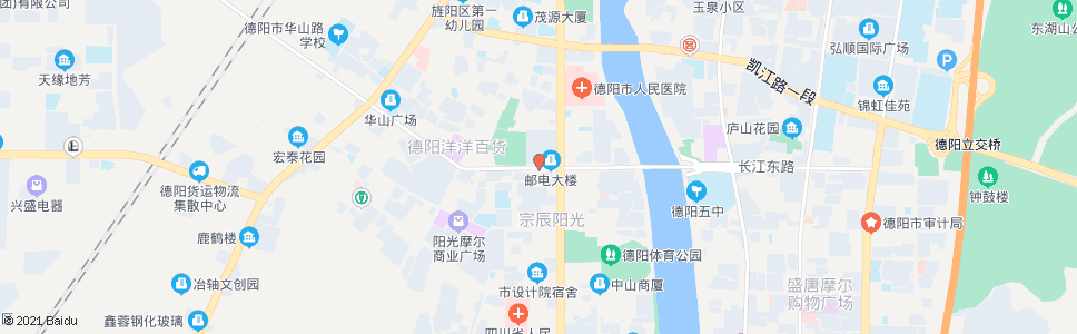 德阳文庙广场(千程通信)_公交站地图_德阳公交_妙搜公交查询2024