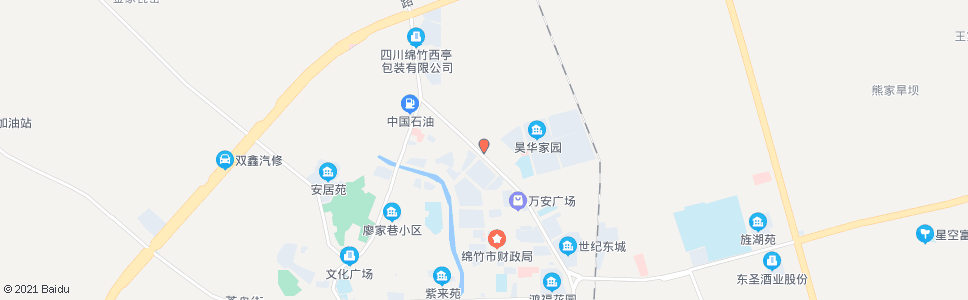 德阳天河村_公交站地图_德阳公交_妙搜公交查询2024