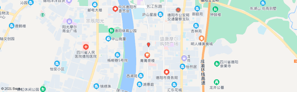 德阳岷江路中段_公交站地图_德阳公交_妙搜公交查询2024