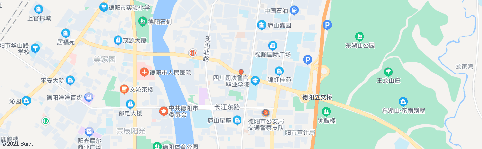 德阳省警官学院_公交站地图_德阳公交_妙搜公交查询2024