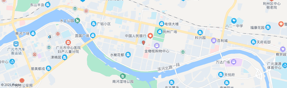 广元东城小学_公交站地图_广元公交_妙搜公交查询2024