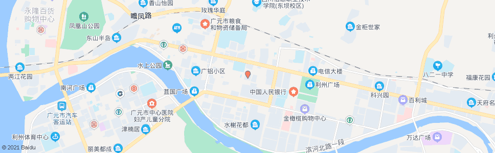 广元黄金小区_公交站地图_广元公交_妙搜公交查询2024