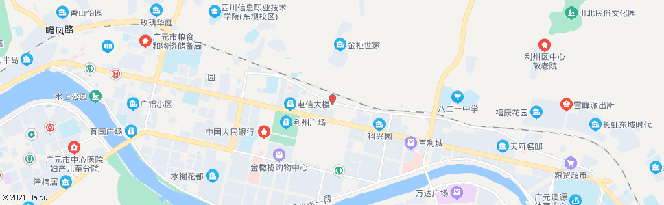 广元110厂路口_公交站地图_广元公交_妙搜公交查询2024