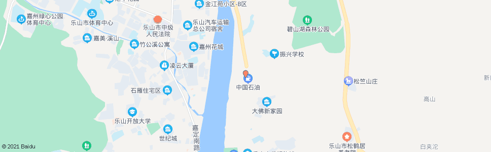 乐山嘉州长卷_公交站地图_乐山公交_妙搜公交查询2024