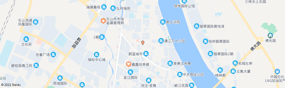 乐山乐山市肿瘤医院_公交站地图_乐山公交_妙搜公交查询2024