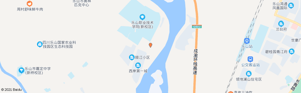 乐山九鼎驾校_公交站地图_乐山公交_妙搜公交查询2024