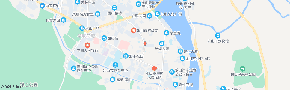 乐山市公安局_公交站地图_乐山公交_妙搜公交查询2024