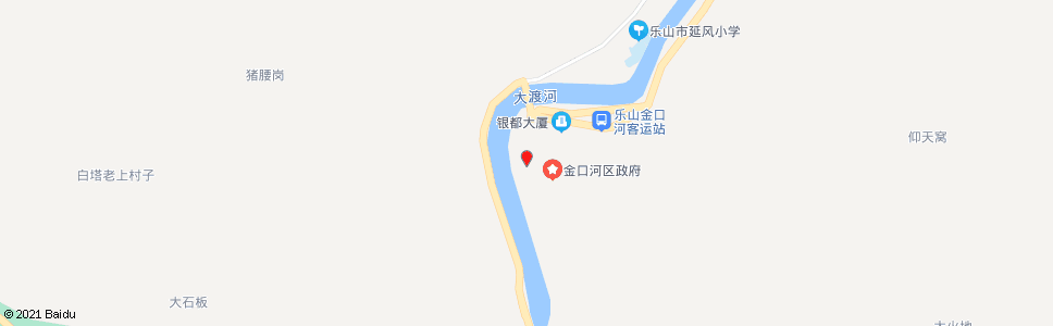 乐山商业街口_公交站地图_乐山公交_妙搜公交查询2024