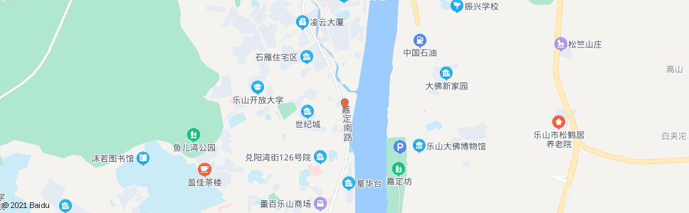 乐山泌水院_公交站地图_乐山公交_妙搜公交查询2024