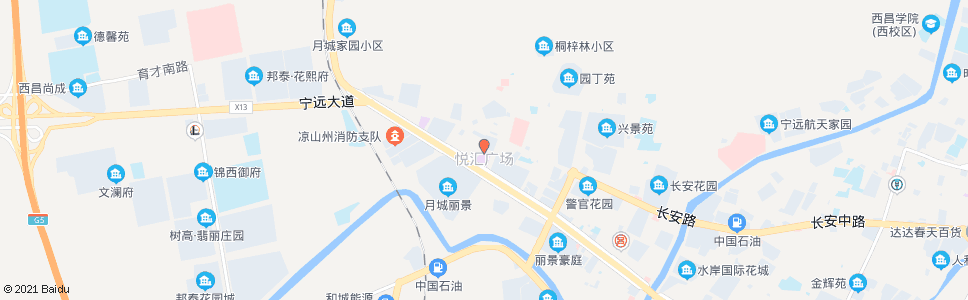 凉山西客站_公交站地图_凉山公交_妙搜公交查询2024