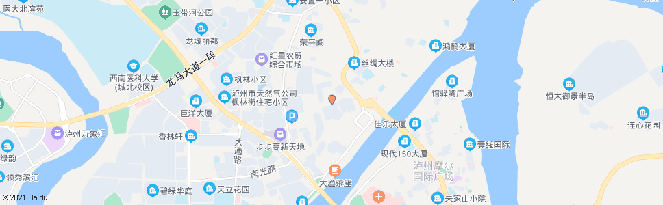 泸州向阳路_公交站地图_泸州公交_妙搜公交查询2024