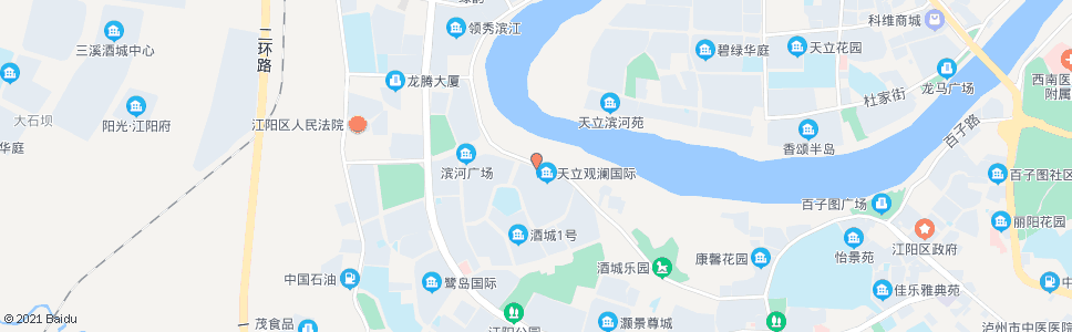 泸州春景中路_公交站地图_泸州公交_妙搜公交查询2024