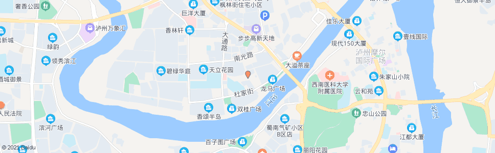 泸州醇香路_公交站地图_泸州公交_妙搜公交查询2024