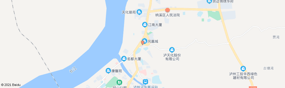 泸州五号公路口_公交站地图_泸州公交_妙搜公交查询2024