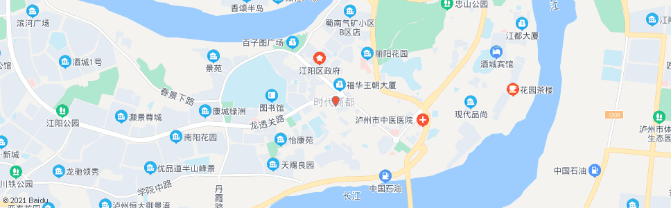 泸州伊顿饭店_公交站地图_泸州公交_妙搜公交查询2024