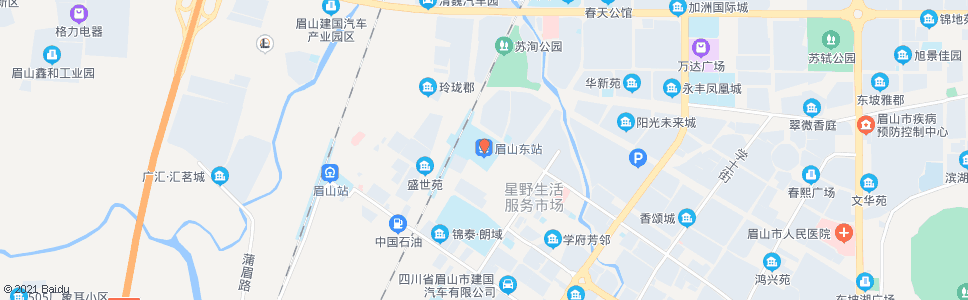 眉山田店_公交站地图_眉山公交_妙搜公交查询2024