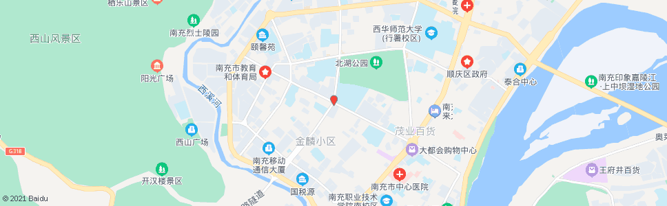 南充涪江路_公交站地图_南充公交_妙搜公交查询2024