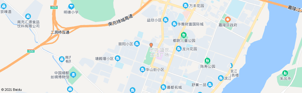 南充南虹路四段_公交站地图_南充公交_妙搜公交查询2024