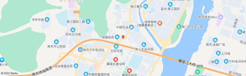 南充陈寿路_公交站地图_南充公交_妙搜公交查询2024