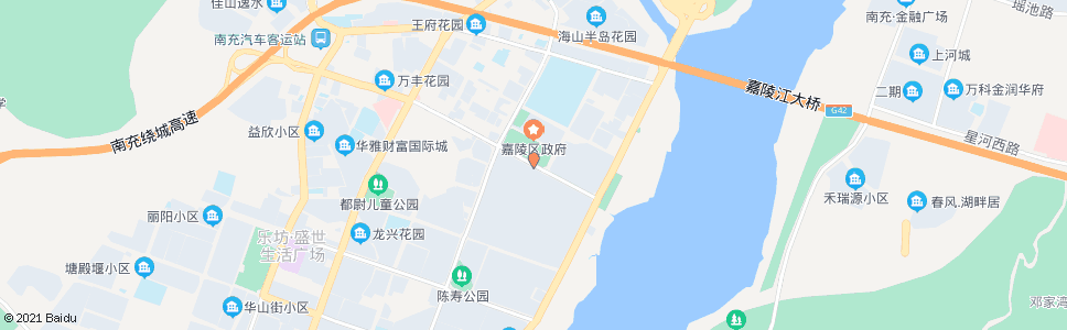 南充光彩大市场北_公交站地图_南充公交_妙搜公交查询2024