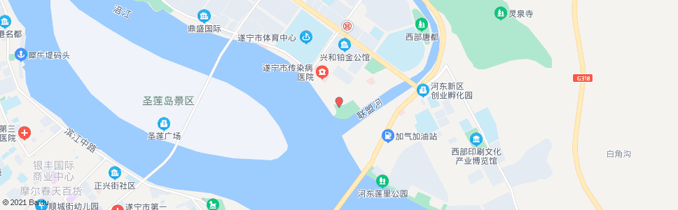 遂宁观音湖_公交站地图_遂宁公交_妙搜公交查询2024