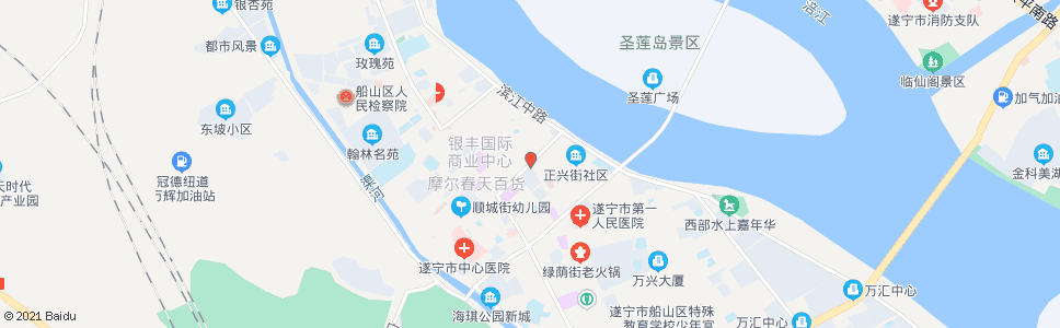 遂宁德胜路东_公交站地图_遂宁公交_妙搜公交查询2024